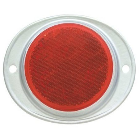 URIAH PRODUCTS 3" Red Trail Reflector UL472001